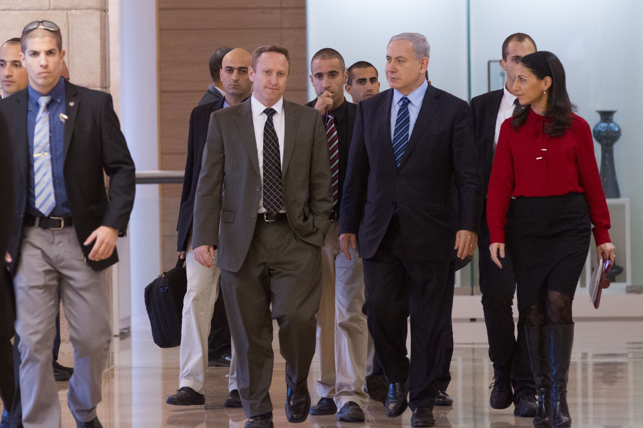רה"מ בנימין נתניהו וראש הסגל לשעבר ארי הרו | צילום: מרים אלסטר, פלאש 90