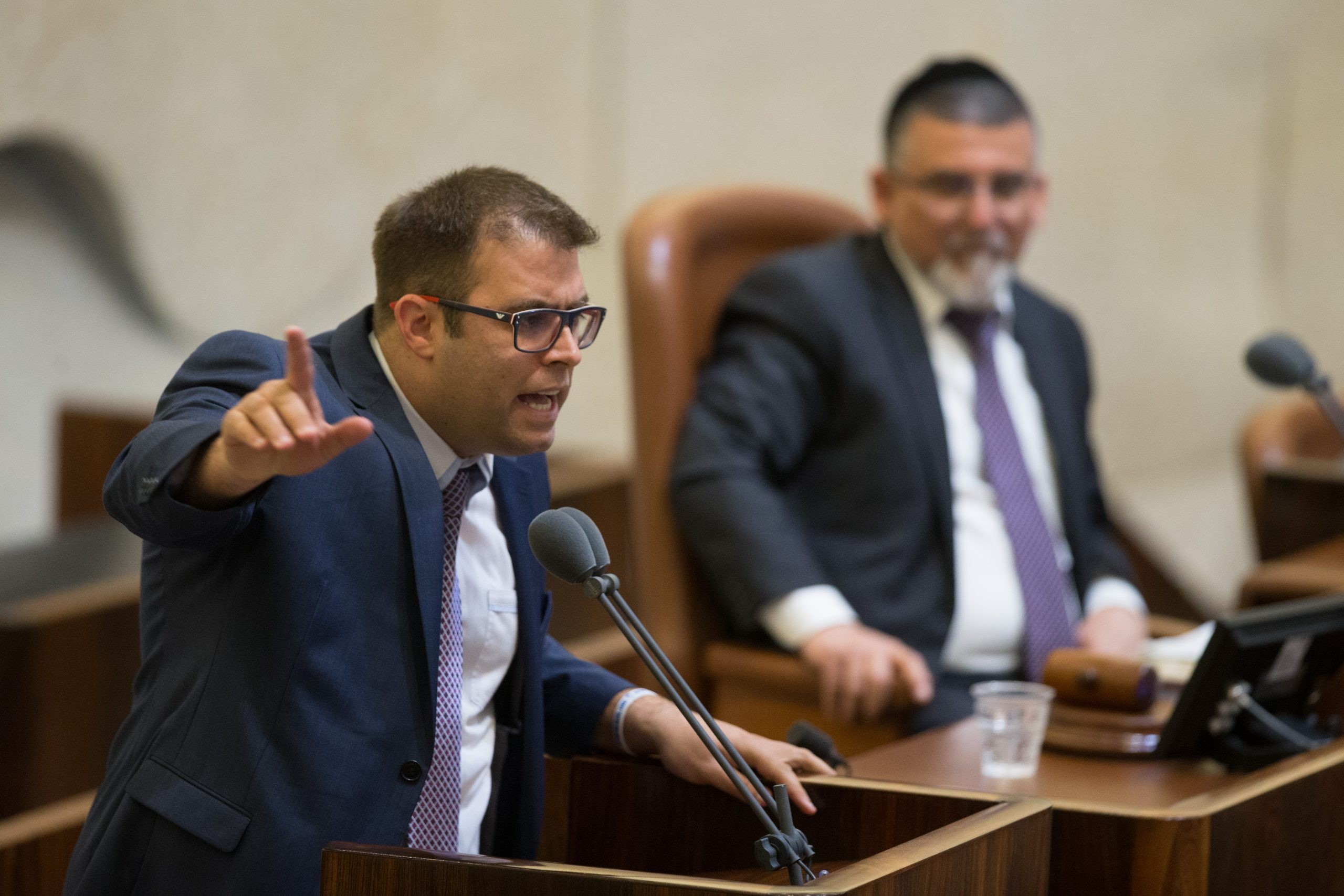 יושעה מדיוני הכנסת והוועדות. ח"כ אורן חזן. צילום: פלאש 90