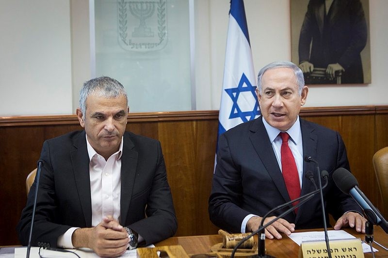 רה"מ נתניהו והשר כחלון. צילום: פלאש90