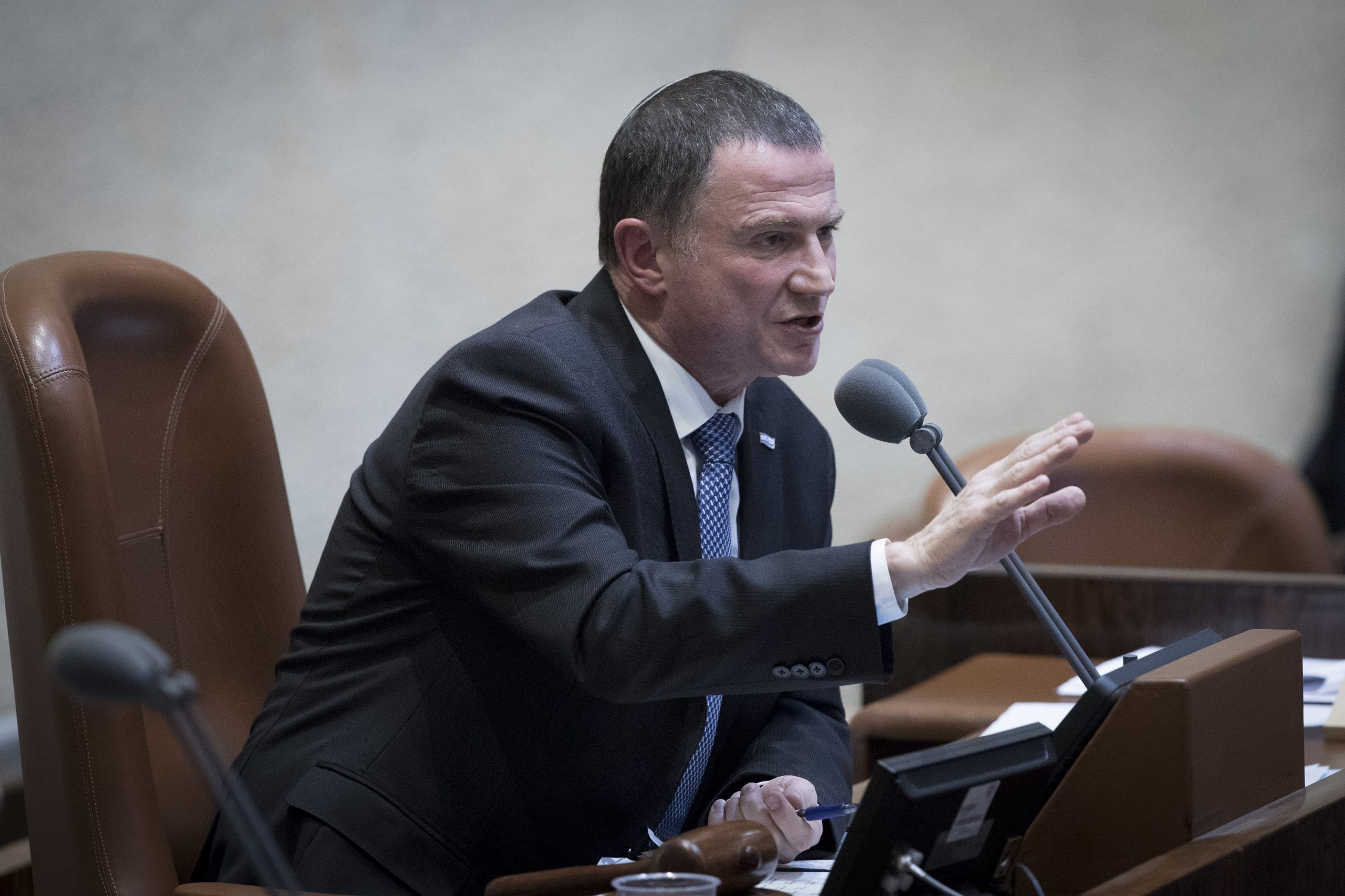 יו"ר הכנסת אדלשטיין מנע פרובוקציה של טיבי וזנדברג