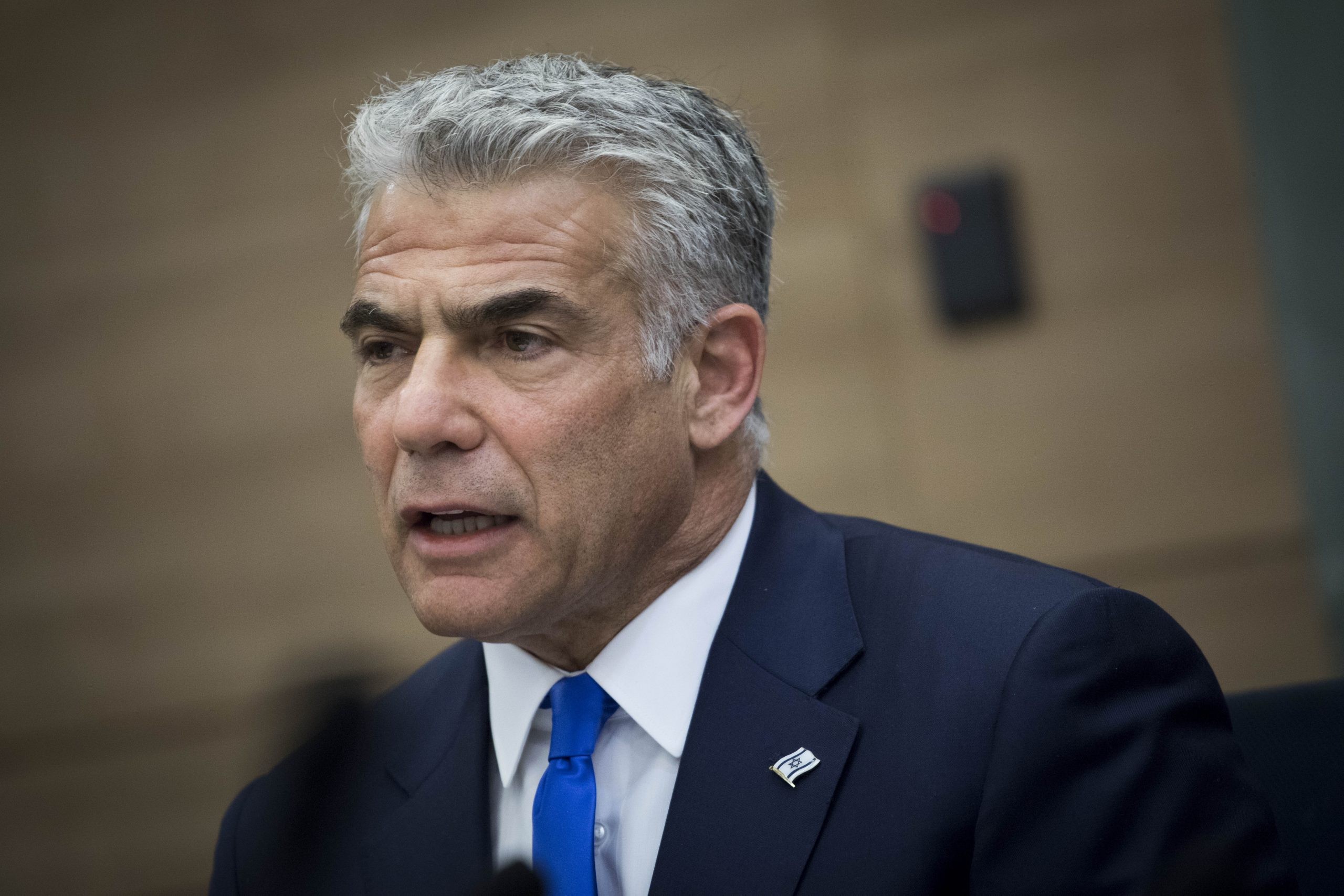 לפיד: אם הליכוד תהיה המפלגה הגדולה ביותר זה מאוד לא דמוקרטי