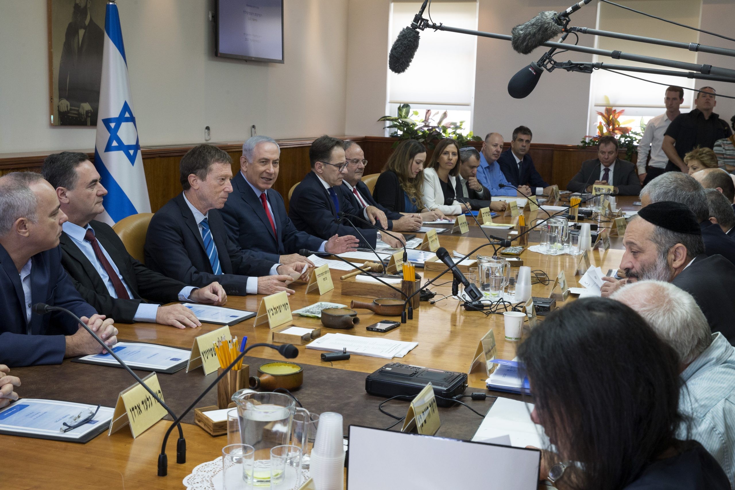ישיבת הממשלה, היום. צילום: לע"מ