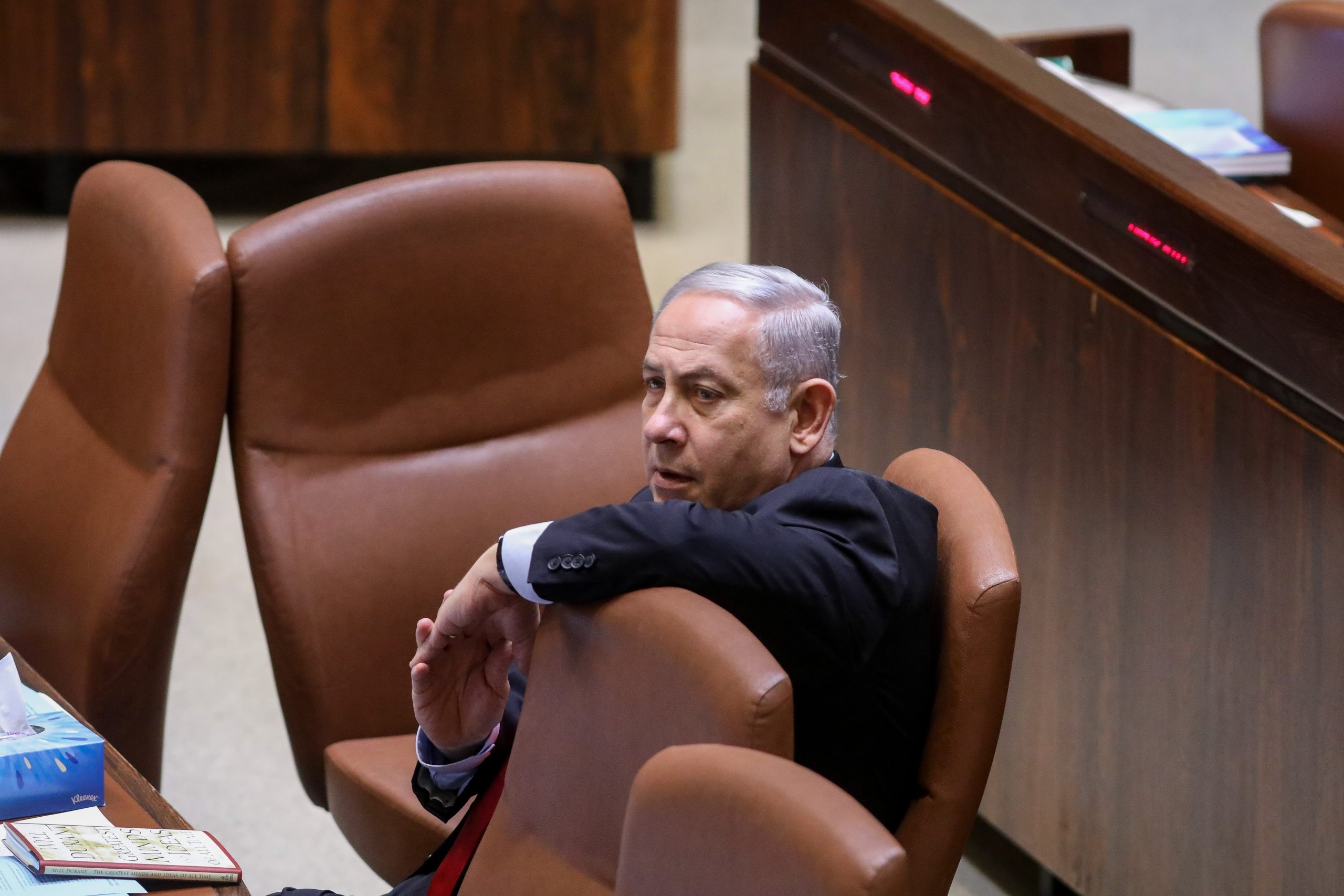 ראש הממשלה בנימין נתניהו במליאה | צילום: יונתן זינדל, פלאש 90