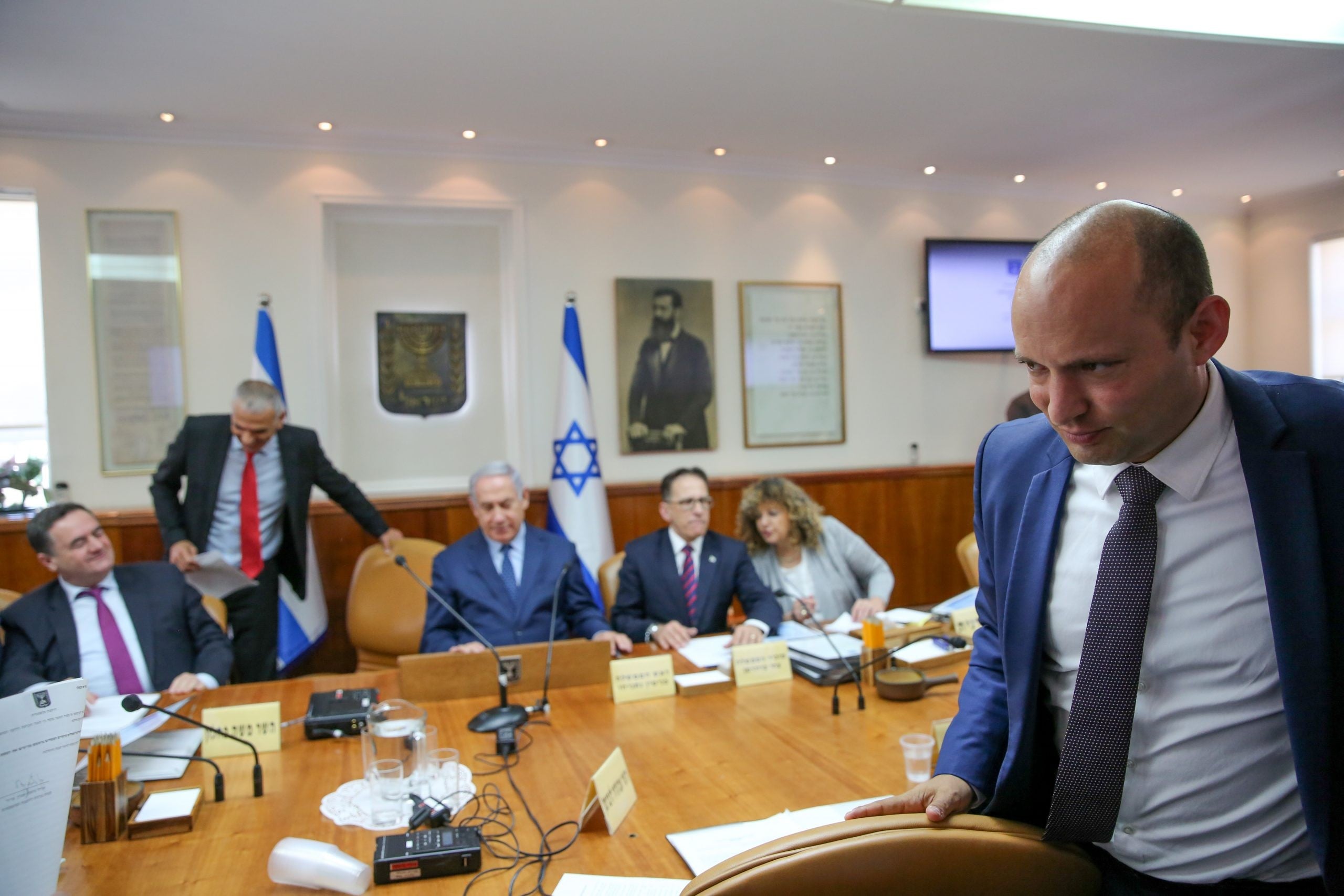 דיון הקבינט. ארכיון. צילום: לע"מ