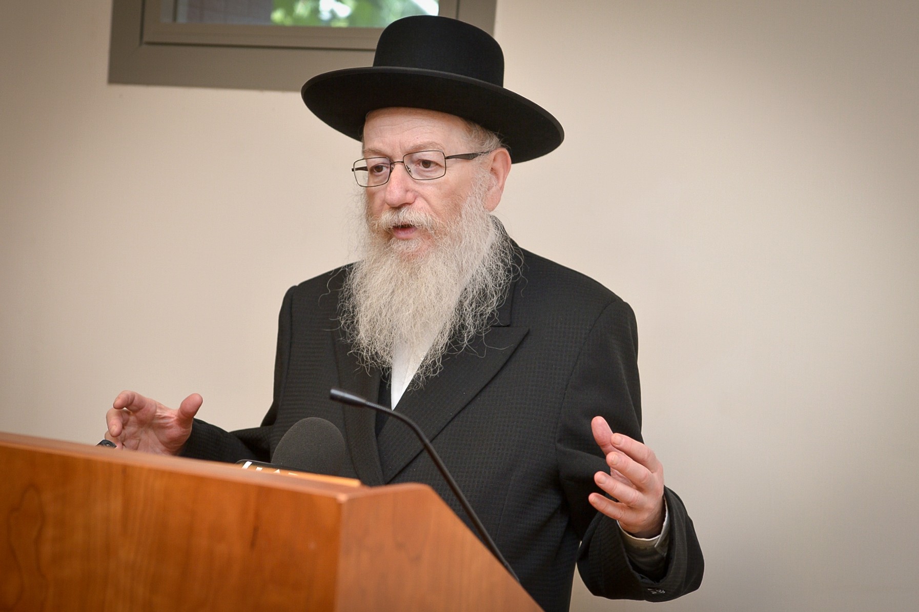 השר ליצמן. צילום: אבי דישי, פלאש 90