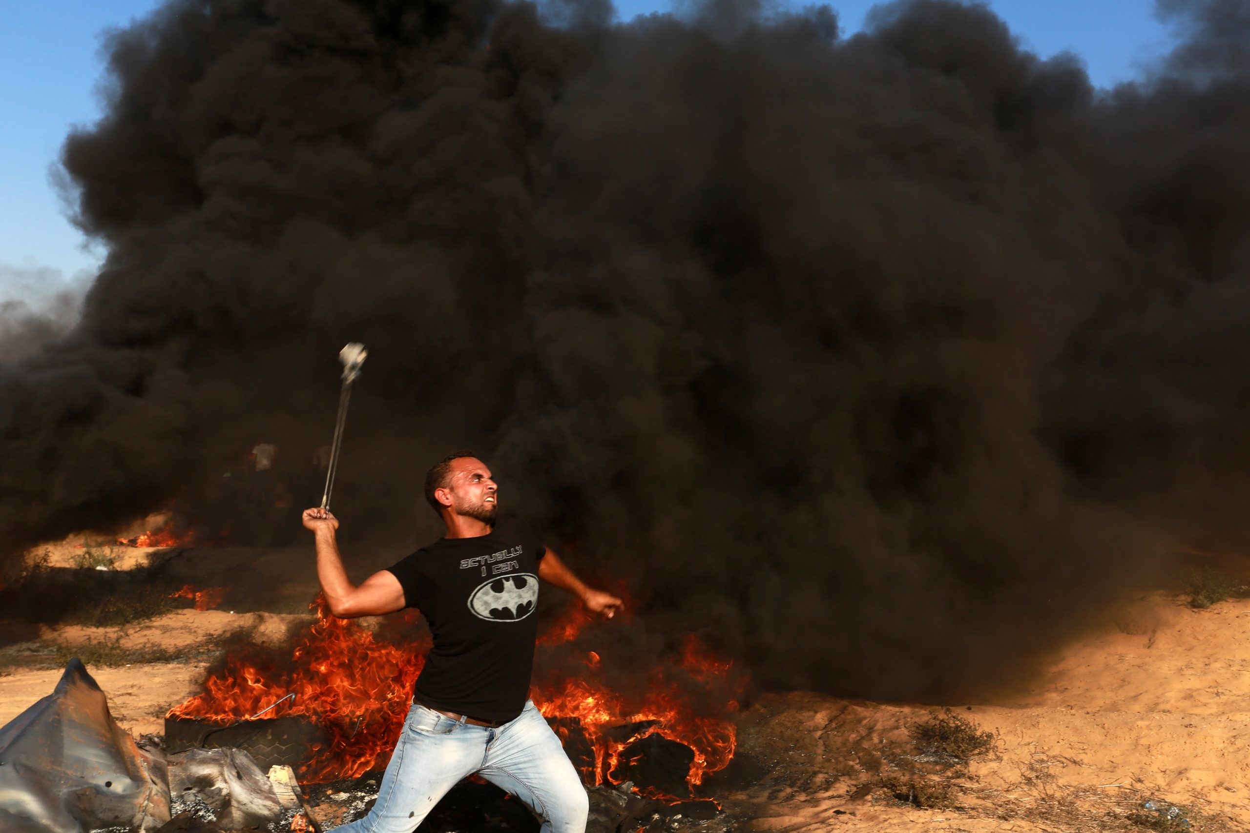 עזה: דיווח ערבי על ירי של חמאס לעבר כוח צה"ל בתוך גדר הגבול הרצועה בבאובת אבו רידה