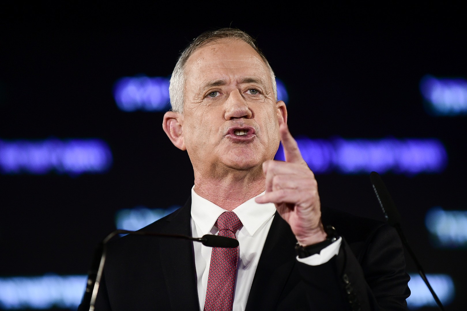יו"ר כחול לבן, בני גנץ. צילום: תומר ניוברג, פלאש 90