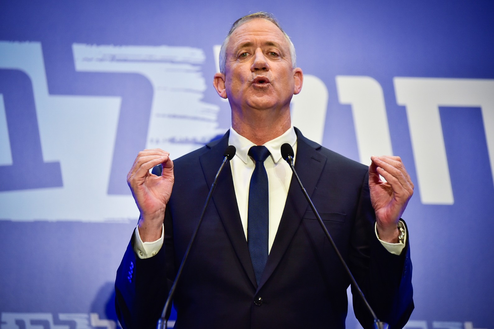 גנץ: "אנחנו לא אנשים קיצוניים - דורשים הרתעה"