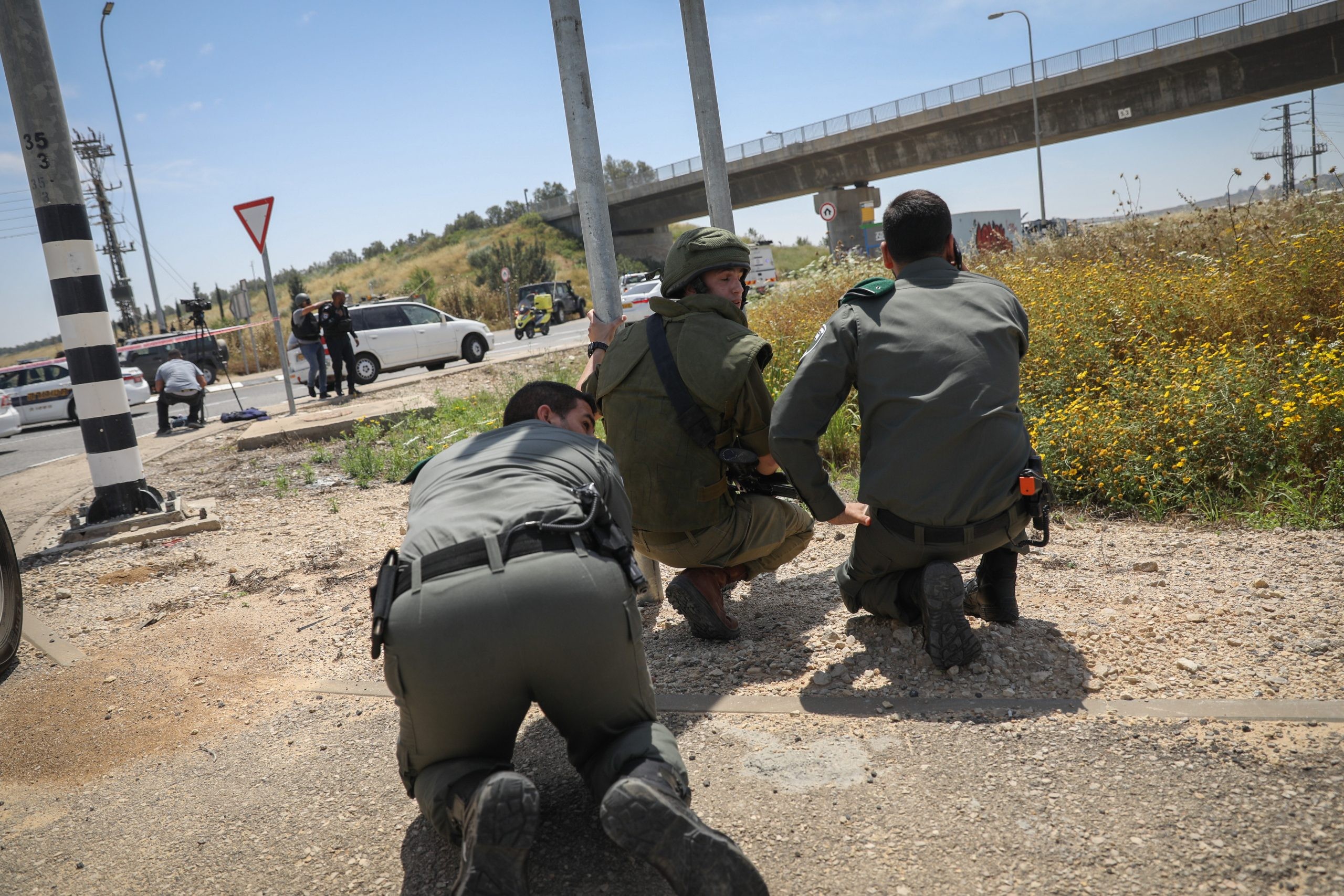 שני חיילים נפצעו בינוני וקל מנפילת פצמ"ר בעוטף