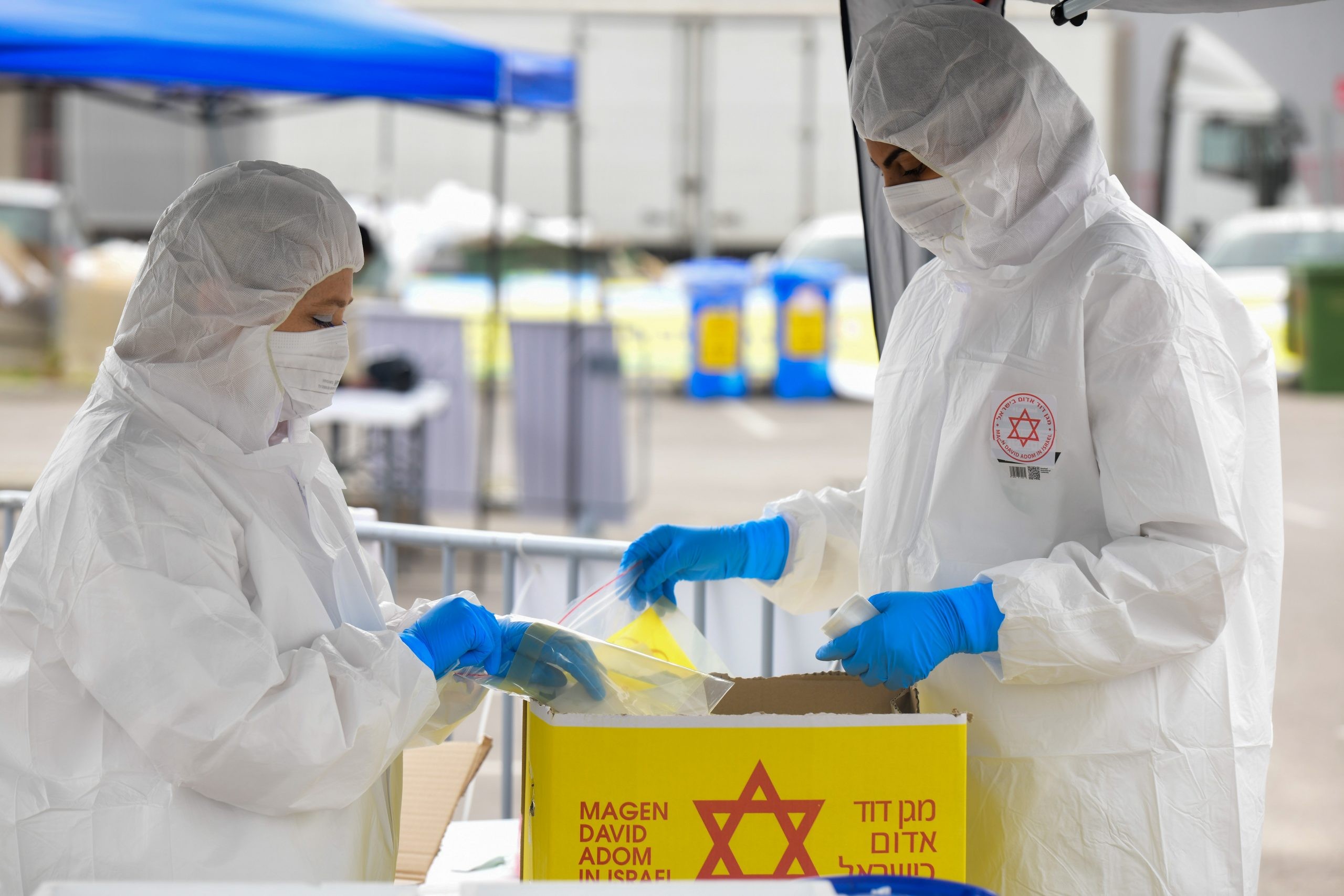 עלייה בממוצע היומי בנדבקי נגיף הקורונה
