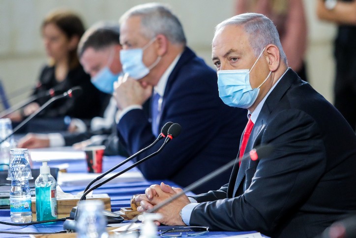האם גנץ מרחיק את החלת הריבונות?