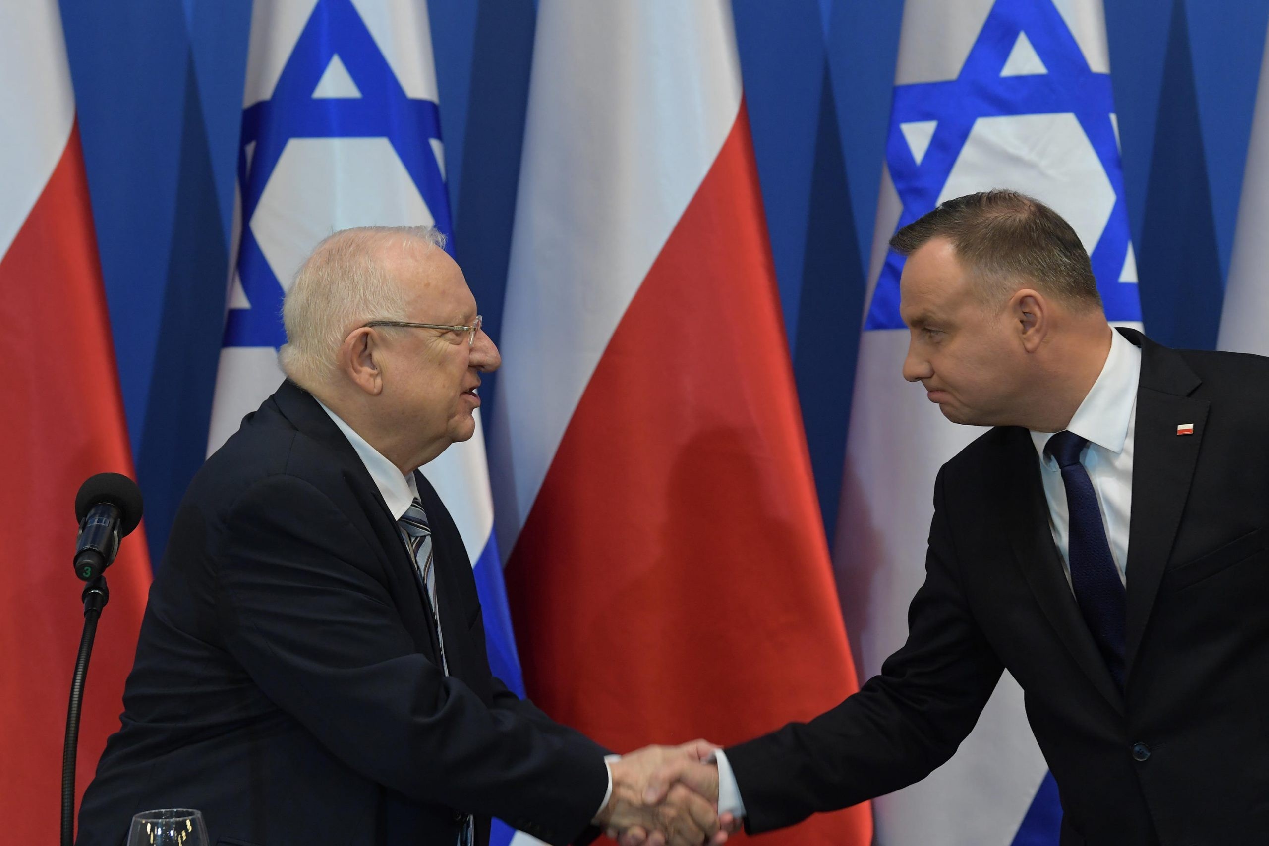 הנשיא ריבלין: "זוכרים שפולין והאומה הפולנית הם קורבנות של מלחמת העולם השנייה"