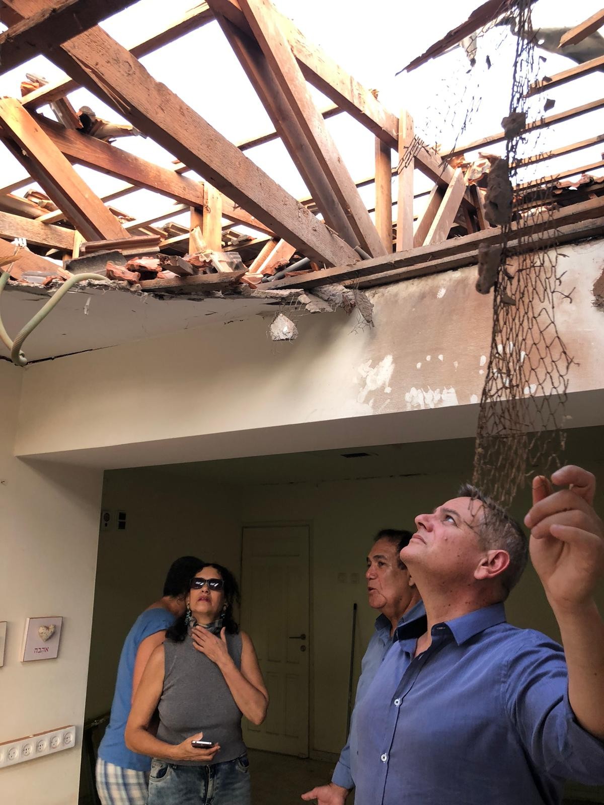 לראשונה בסבב הנוכחי: צבע אדום ברחובות