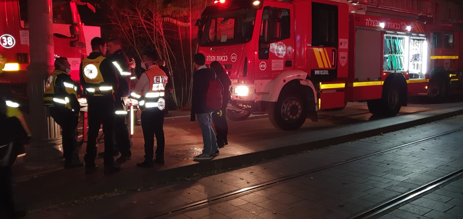 שריפה בבניין לשימור בירושלים