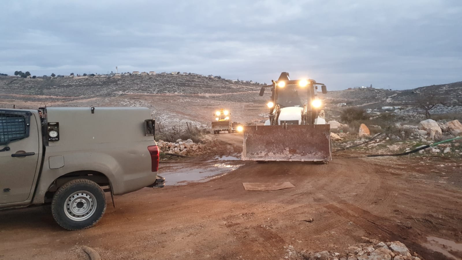 בוקר עצוב: ביתם של משפחת זארוג נהרס בדקות אלו