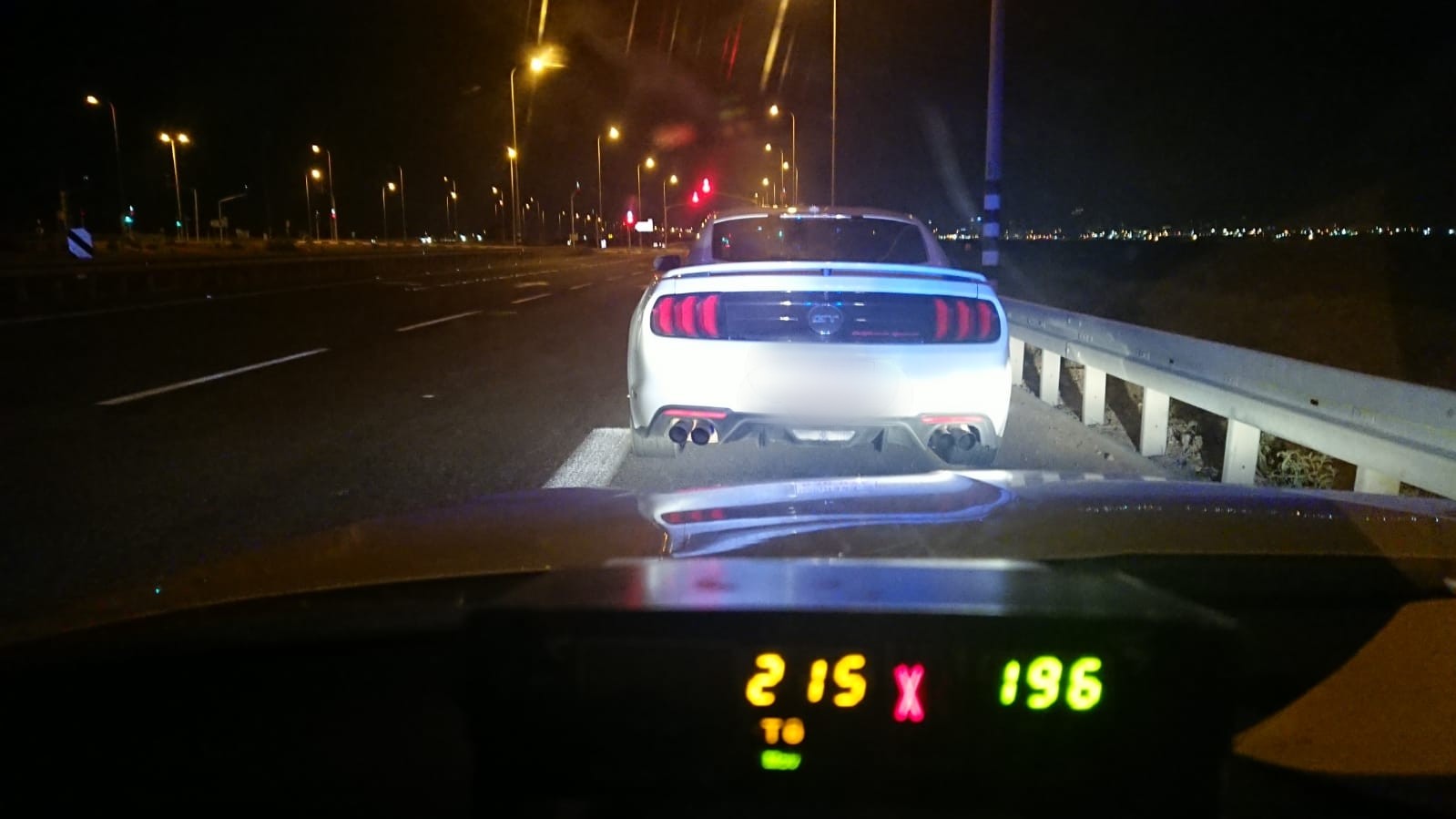 בן 40 נסע במהירות של 215 קמ"ש