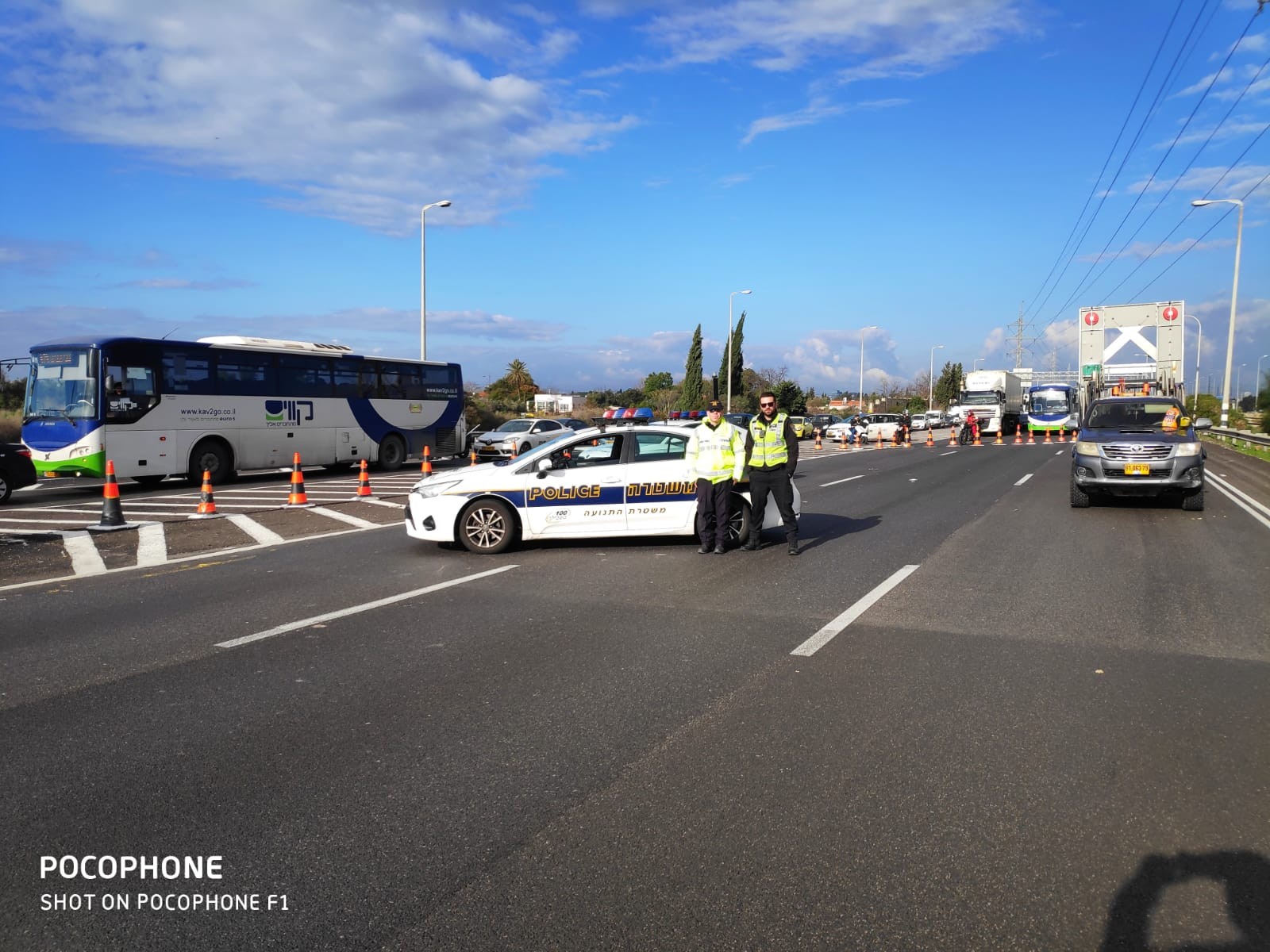 כביש מספר 1 נפתח לתנועה
