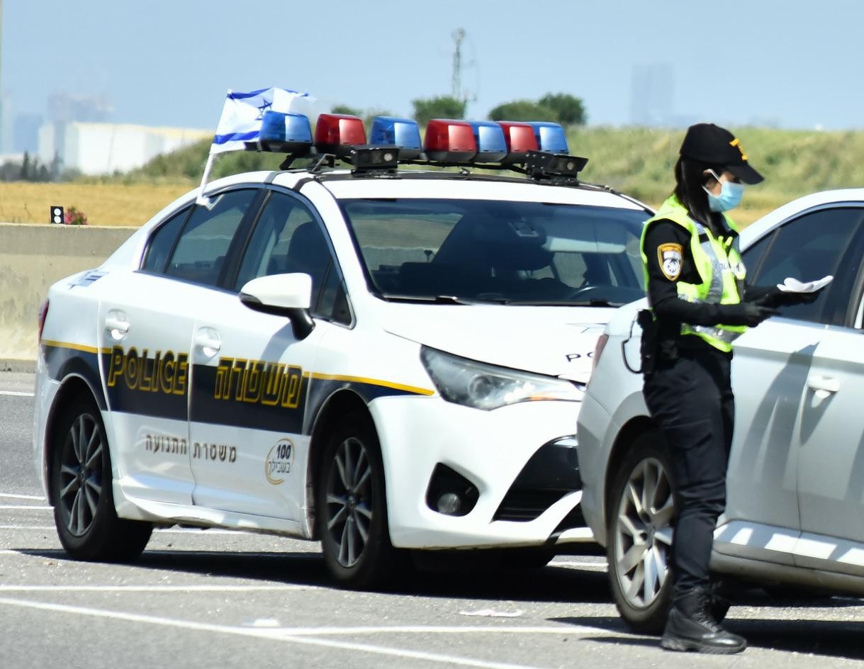 שומרים עלינו: משטרת ישראל חילקה 2500 דו"חות בסופ"ש