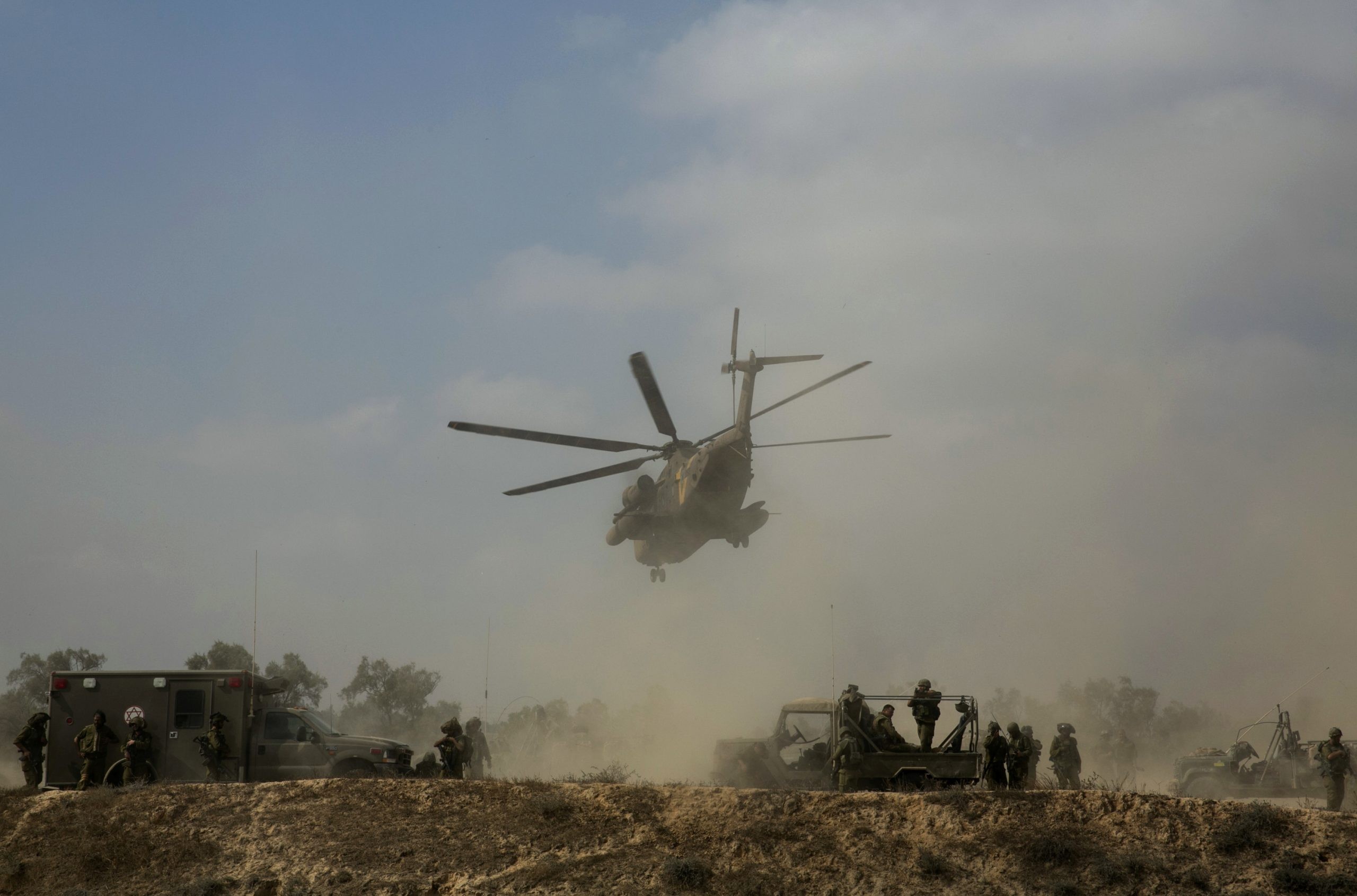 חייל נפצע הלילה באימון בבקעה ופונה במסוק