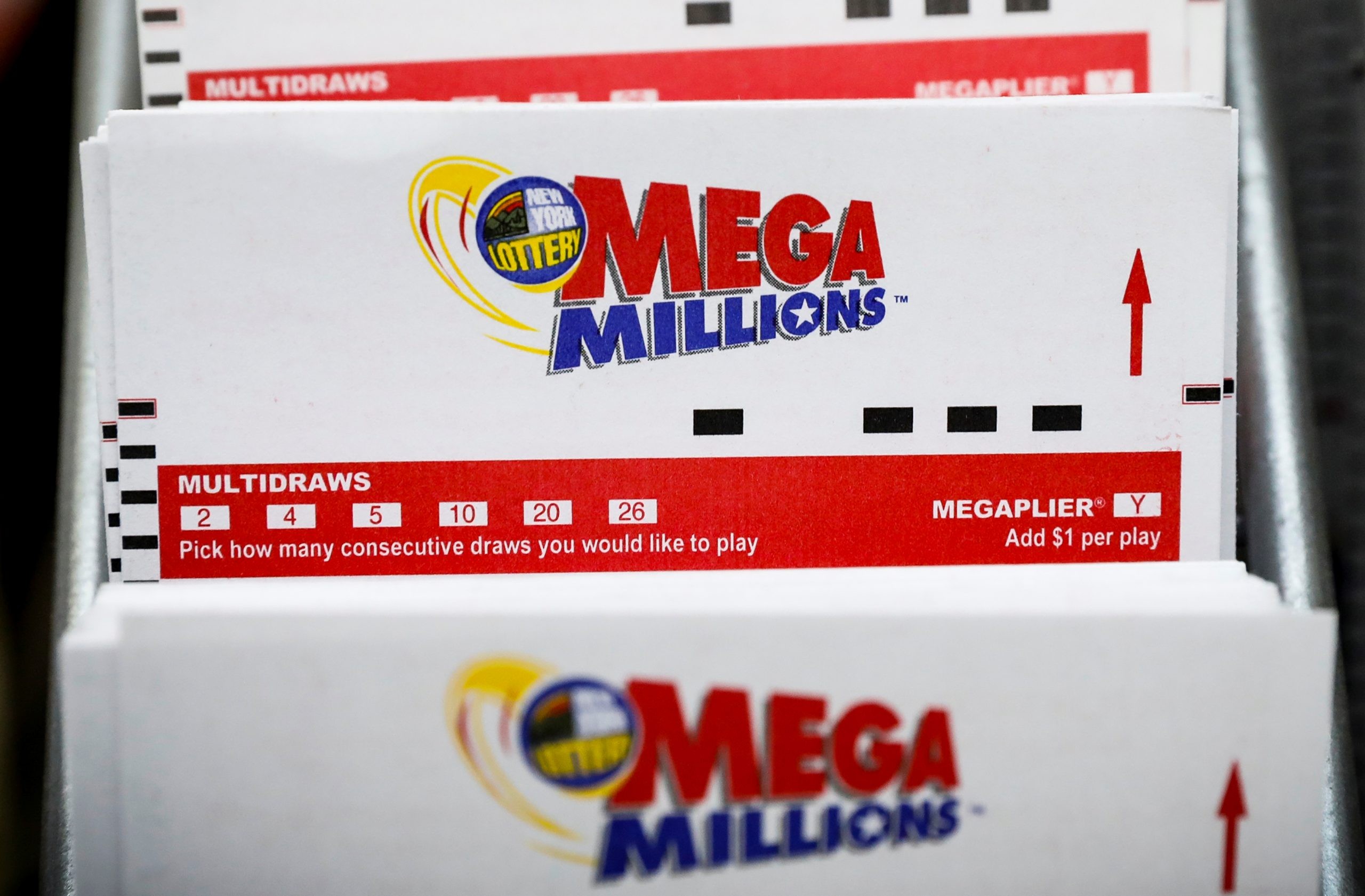 425 מיליון דולר: זוכה יחיד בהגרלת ה- Mega Millions