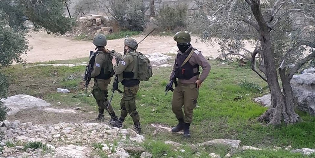 ישראל הסירה סמלי אש"פ בכפר עקב
