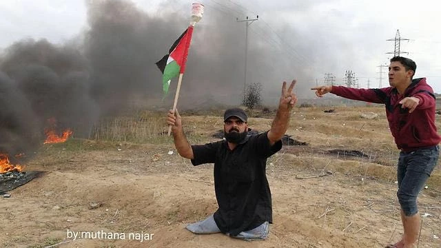 מצ"ח חוקרת את מות הפורע הפלסטיני קטוע הרגליים