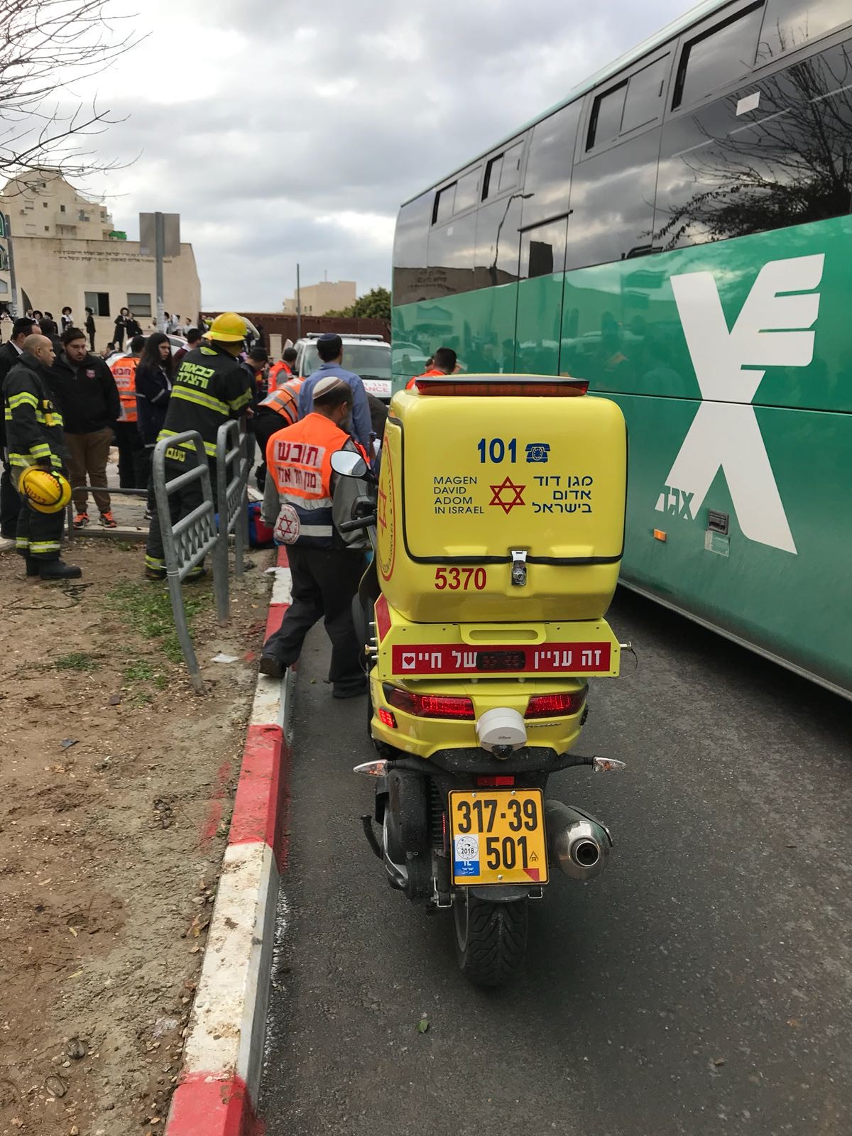 אסון בבית שמש: בן 6 נהרג מפגיעת אוטובוס