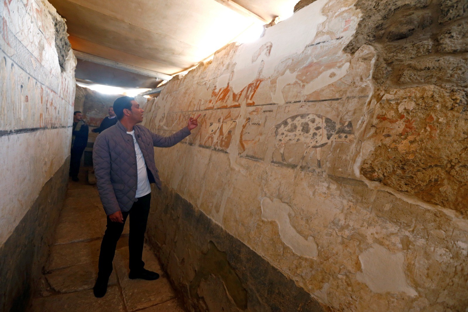 אחוזת קבר בת 4,400 שנה התגלתה במצרים
