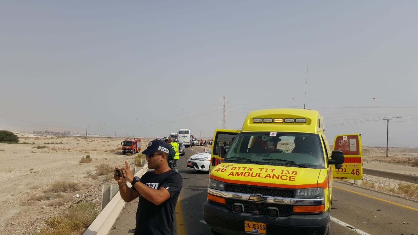 סעו בזהירות | תשעה פצועים בשתי תאונות דרכים