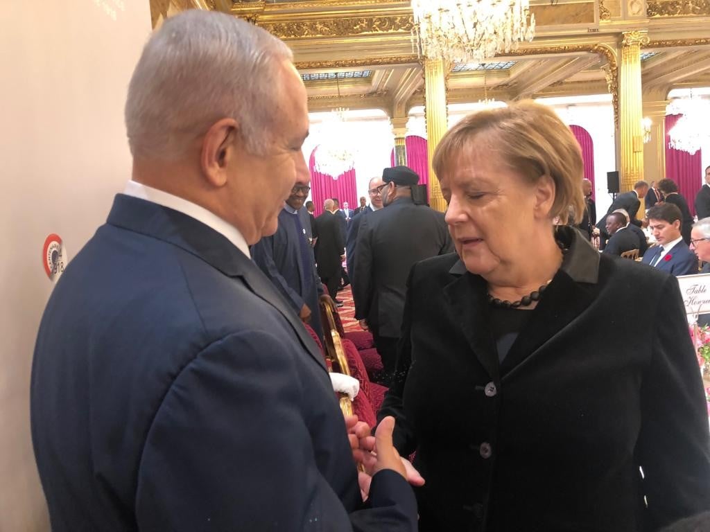 קנצלרית גרמניה אנגלה מרקל התקשרה לברך את רה"מ בנימין נתניהו על בחירתו