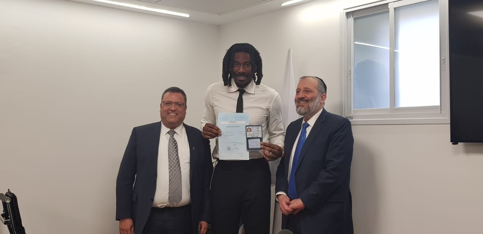 אמארה סטודמאייר קיבל אזרחות ישראלית