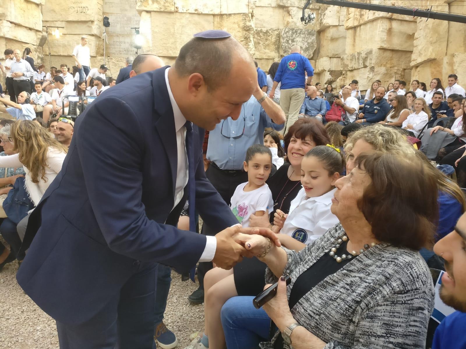 בנט בעצרת תנועות הנוער