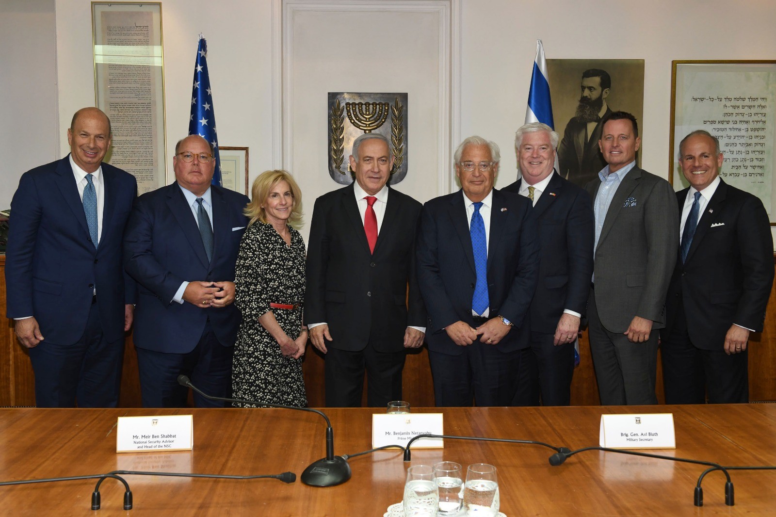 רה"מ לשגרירי ארה"ב באירופה: "חמאס מבצע פשע מלחמה כפול"