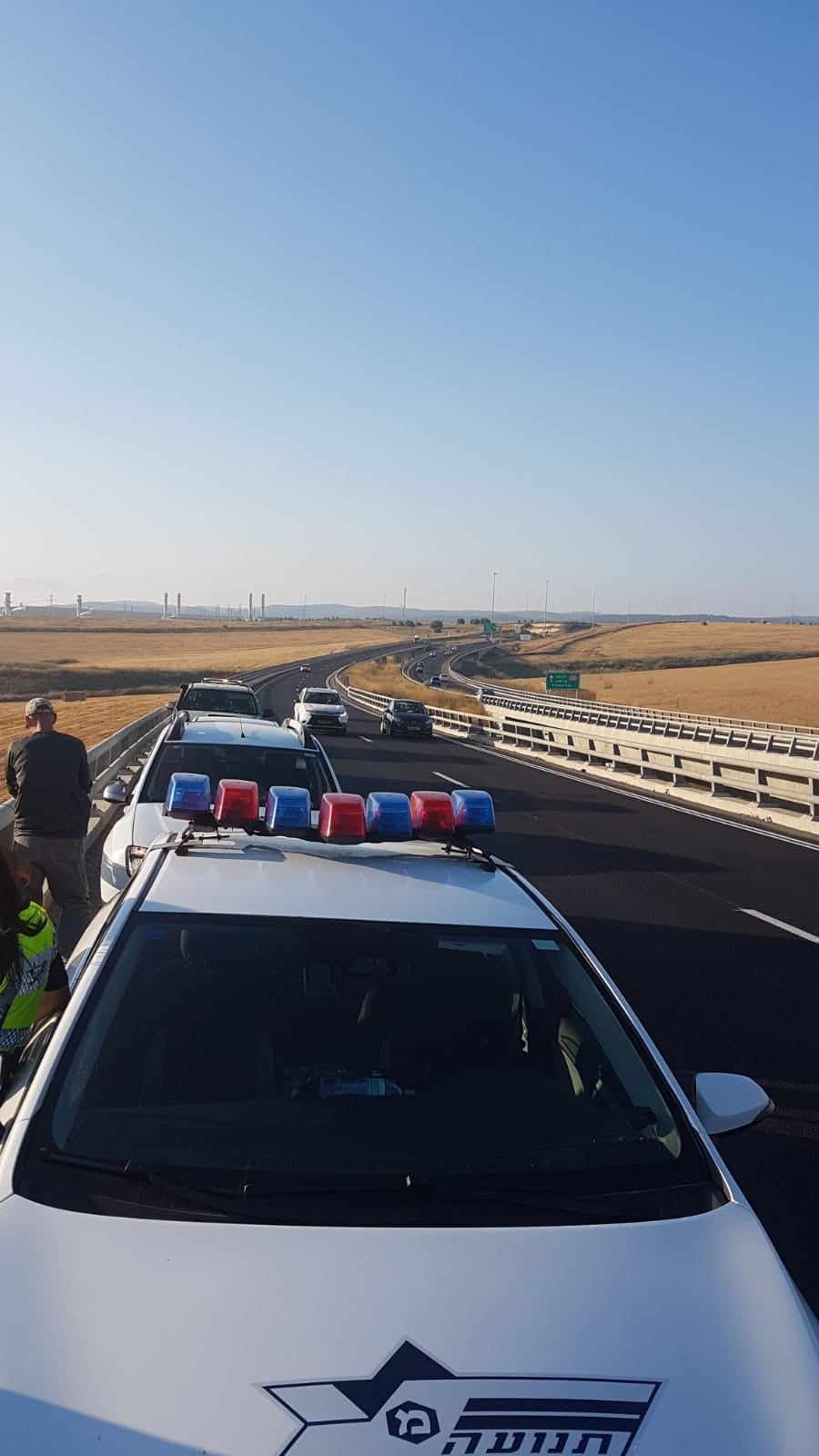 בעקבות מחאה המתקיימת ברגעים אלו בכביש 4 צומת אשקלון צפוני, נחסם כביש 4 בשני הכיוונים