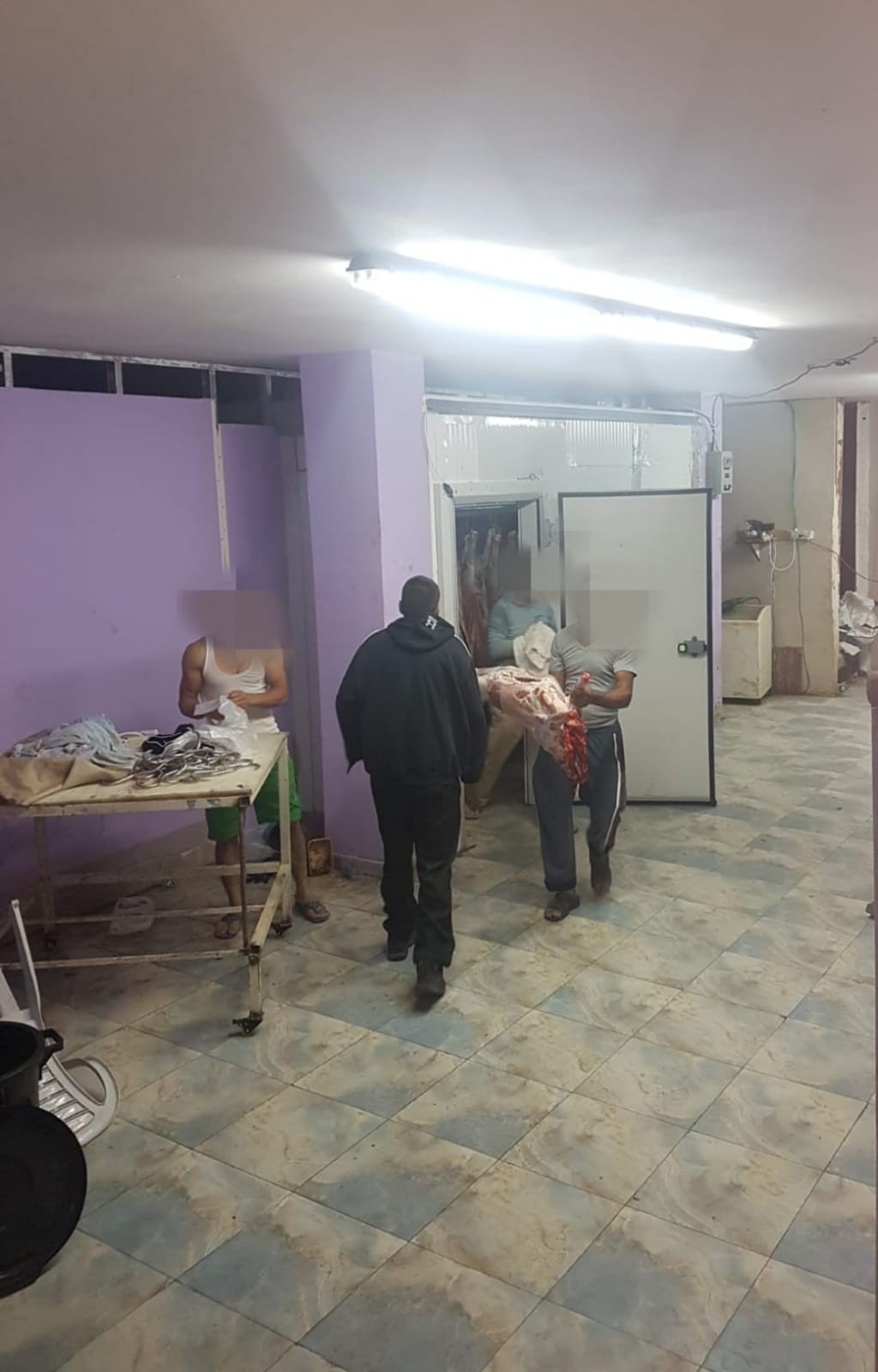 המשטרה איתרה משחטה פיראטית בנצרת