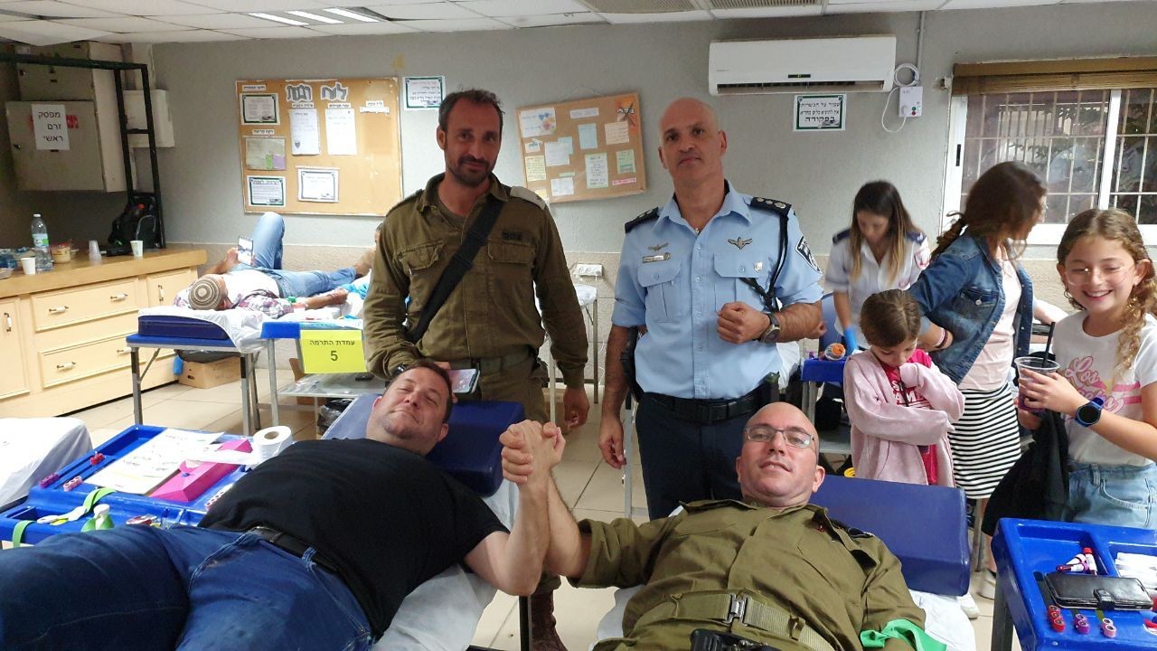 נשבר שיא תרומות הדם: מעל 1500 מנות נתרמו בחטמ"ר שומרון