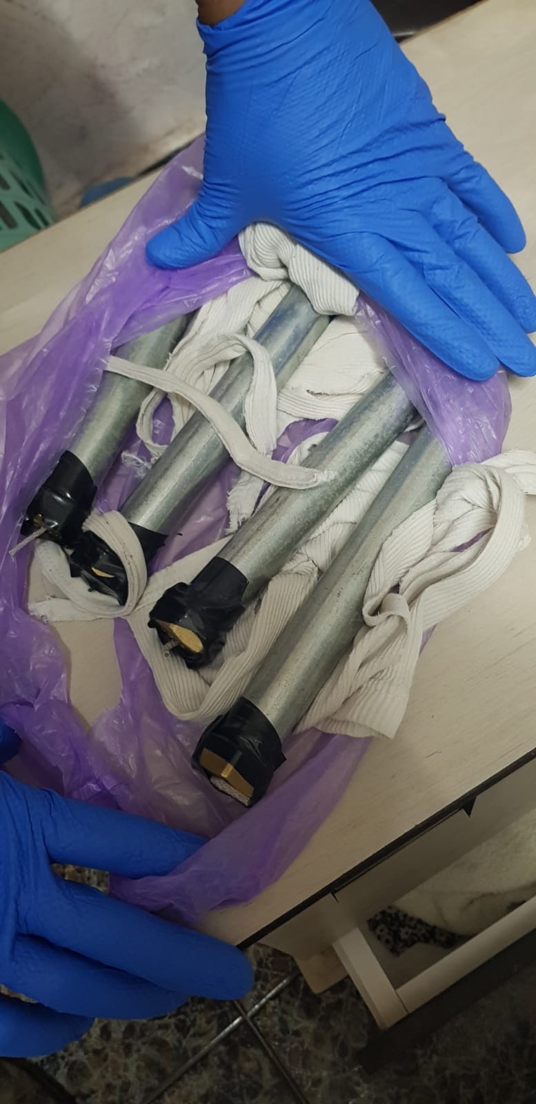 8 מטעני חבלה נתפסו בפעילות משטרה בכפר אל-עיזרייה