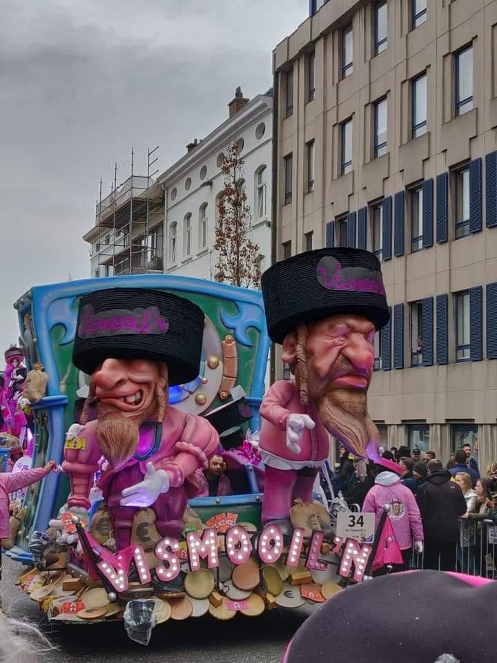 יהודי אירופה קוראים לעצור מימון לקרנבל אנטישמי בבלגיה