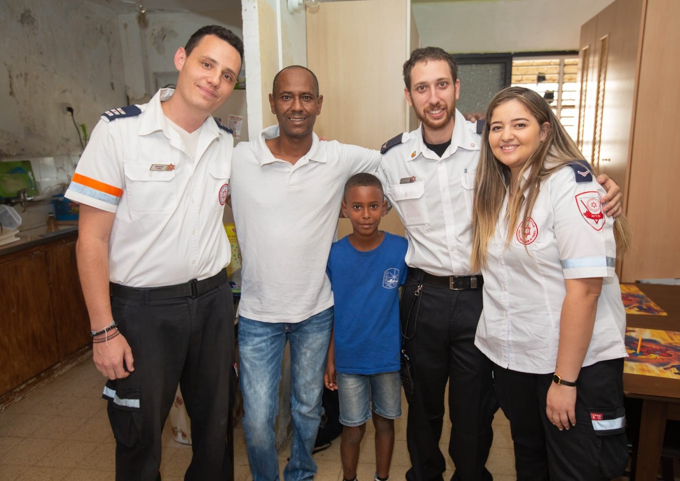 בן 10 הציל את חיי אביו