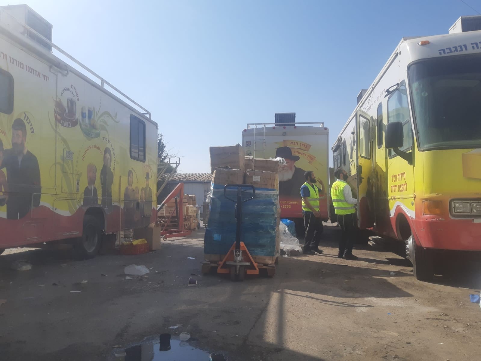 ניידות חב"ד למען תושבי הדרום
