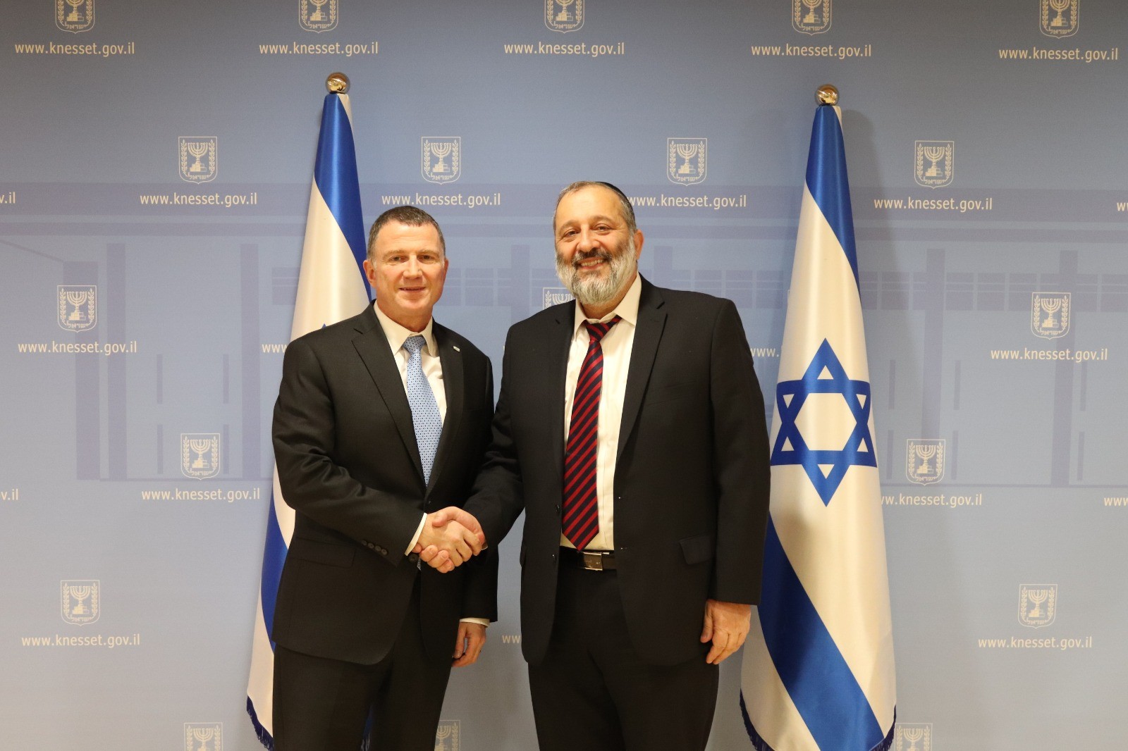 אדלשטיין נפגש עם דרעי: "גורם חשוב בהקמת ממשלת אחדות"