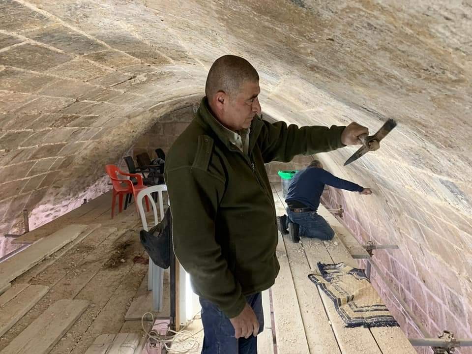 בניגוד לסטטוס קוו: שוב עבודות בנייה בהר הבית