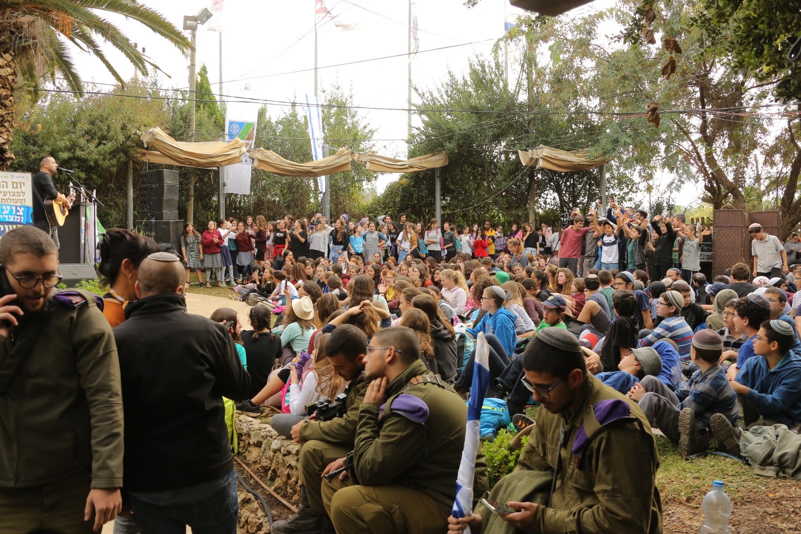 למעלה מאלף חיילים ובני נוער צעדו ביום ההוקרה לפצועי צה"ל