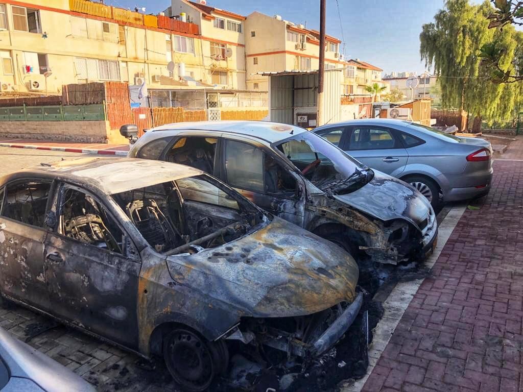 חשד להצתה באילת