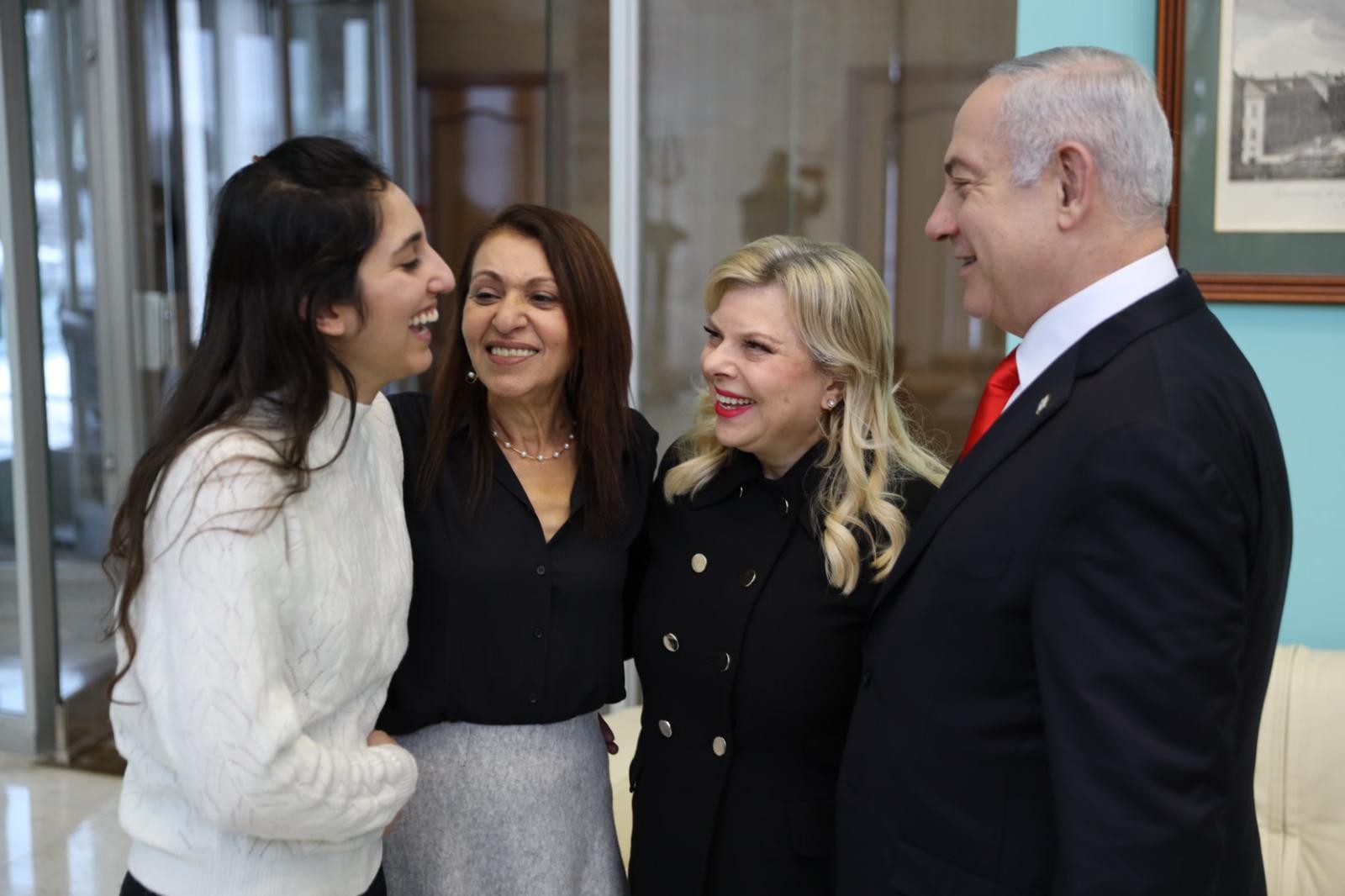 נעמה יששכר שוחררה מהכלא הרוסי ונפגשה עם ראש הממשלה