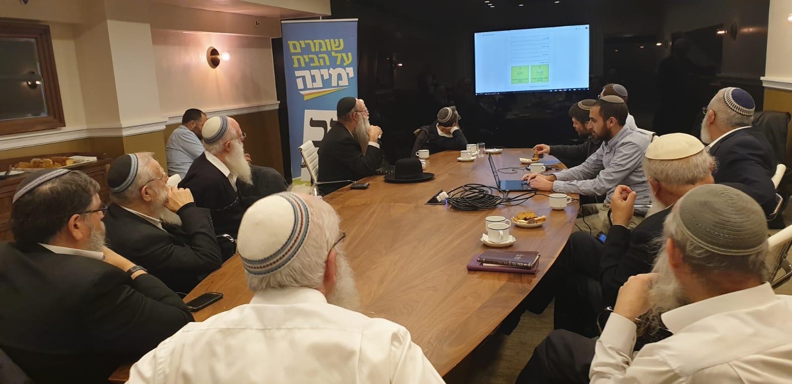 בכירי רבני הציונות הדתית מתגייסים עבור ימינה