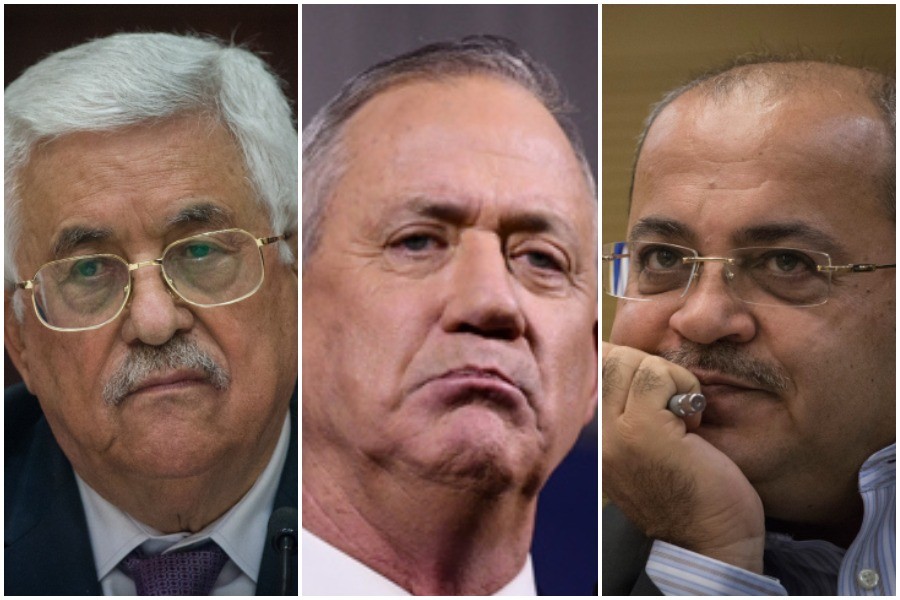 חשיפה: גורמים פלסטינים - "אבו מאזן עודד את הרשימה המשותפת להמליץ על גנץ"