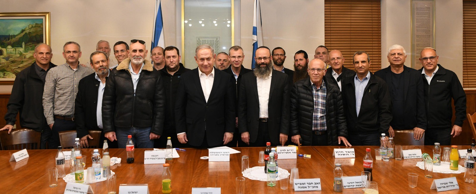 ראשי מועצת יש"ע לרה"מ: סומכים עליך שתוביל את המדינה לחוף מבטחים