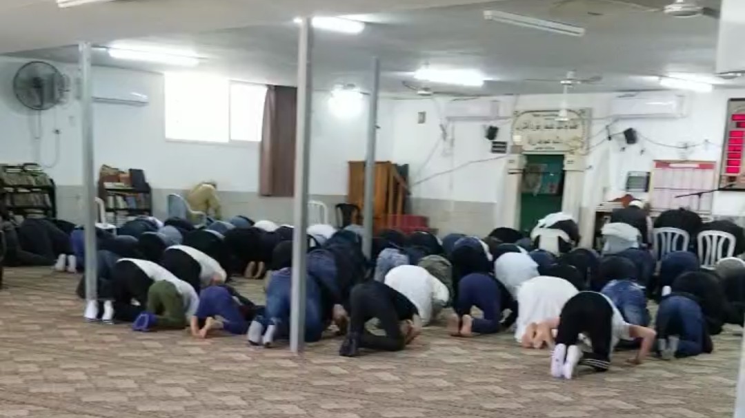 משטרת ישראל פיזרה התקהלויות אסורות במסגד בלוד