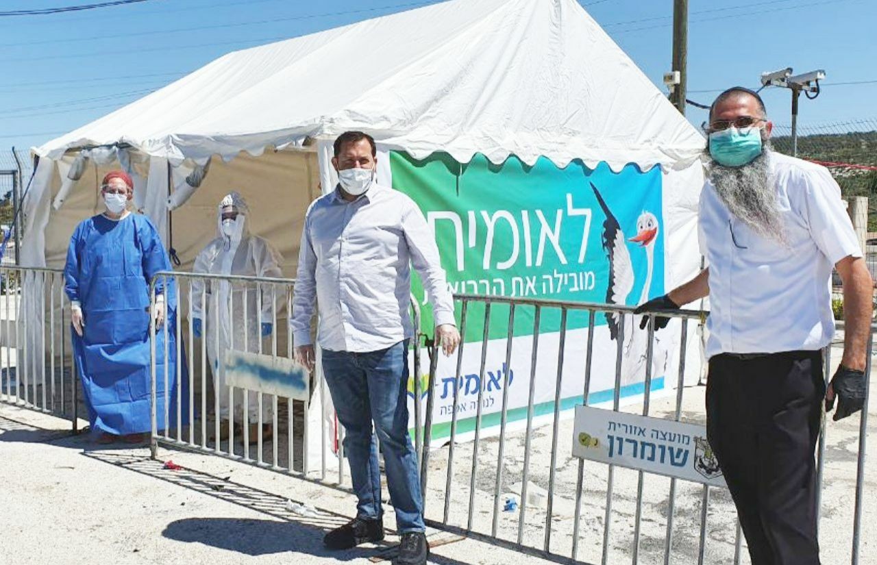 "היבדק וסע" גם בשומרון